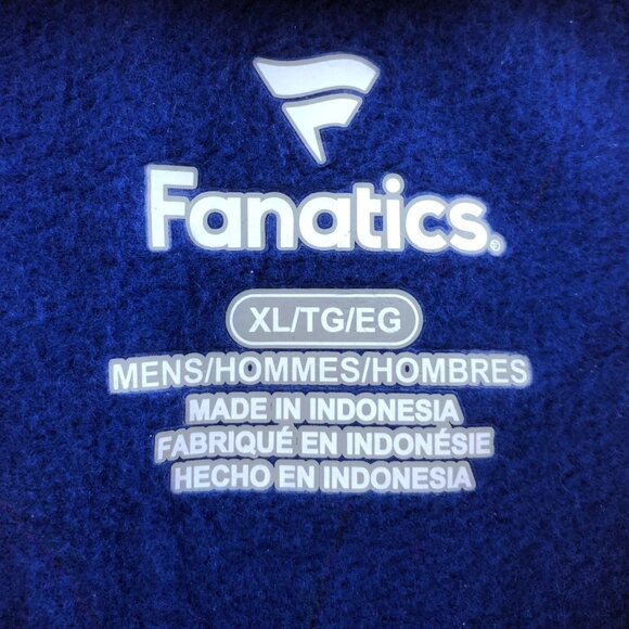 Golden State Warriors Fanatics Mens Hoodie XL Full Zip Basketball Varsity Jacket - Picture 4 of 13